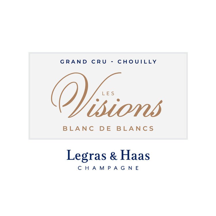 Legras & Haas Champagne Les Visions Blanc De Blanc Brut Grand Cru - 750ML - Front Label