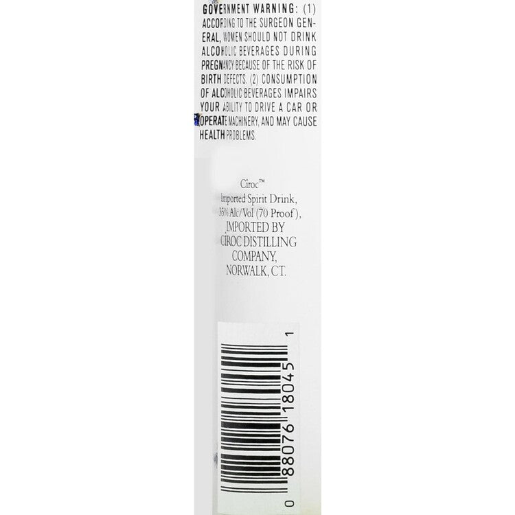 Ciroc Apple Flavored Vodka 70 - 750ML