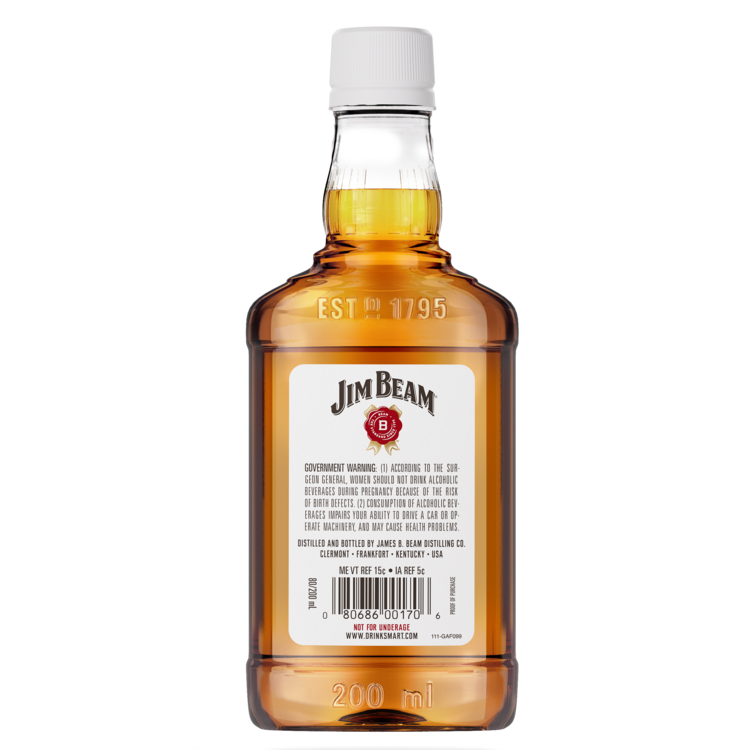 Jim Beam Straight Bourbon White Label 80 - 200ML