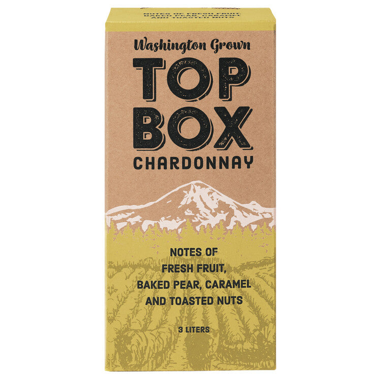 Top Box Chardonnay Washington - 3.0L