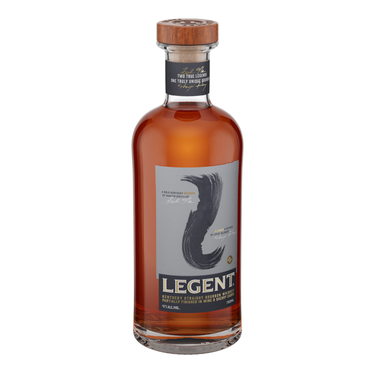 Legent Straight Bourbon Partially Finished In Wine & Sherry Casks 94 - 750ML - Front Label
