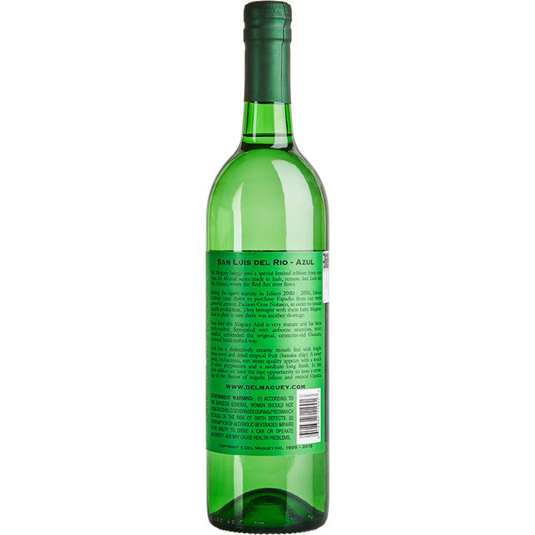 Del Maguey Mezcal Single Village San Luis Del Rio Azul 94 - 750ML