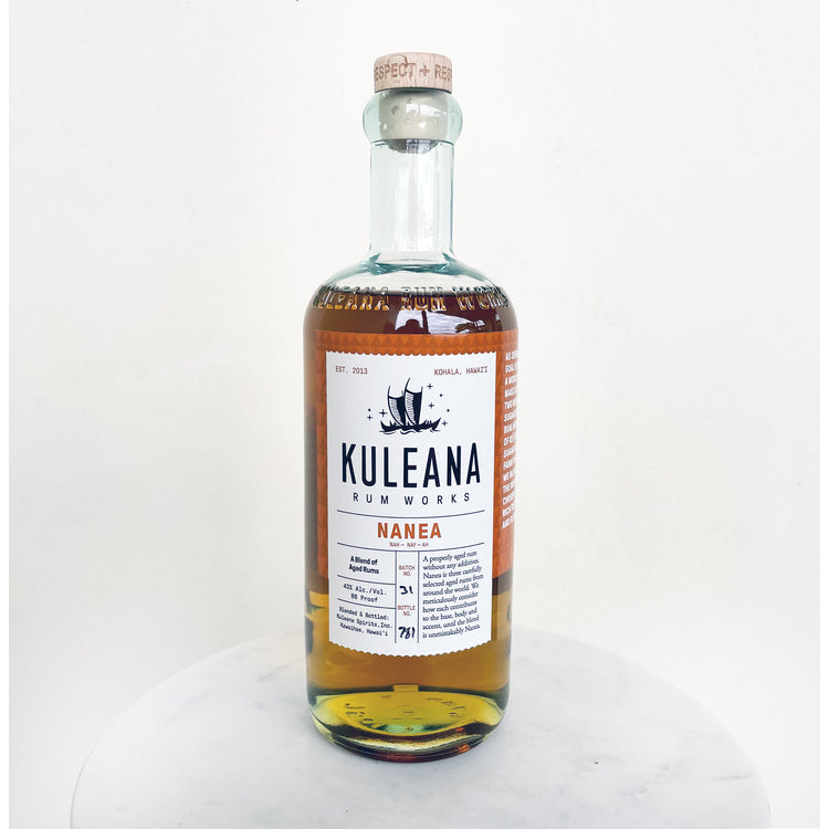 Kuleana Rum Works Aged Rum Nanea 2 Yr 86 - 750ML