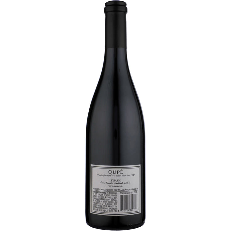 Qupe Syrah Bien Nacido Hillside Estate Bien Nacido Vineyard Santa Mari - 750ML