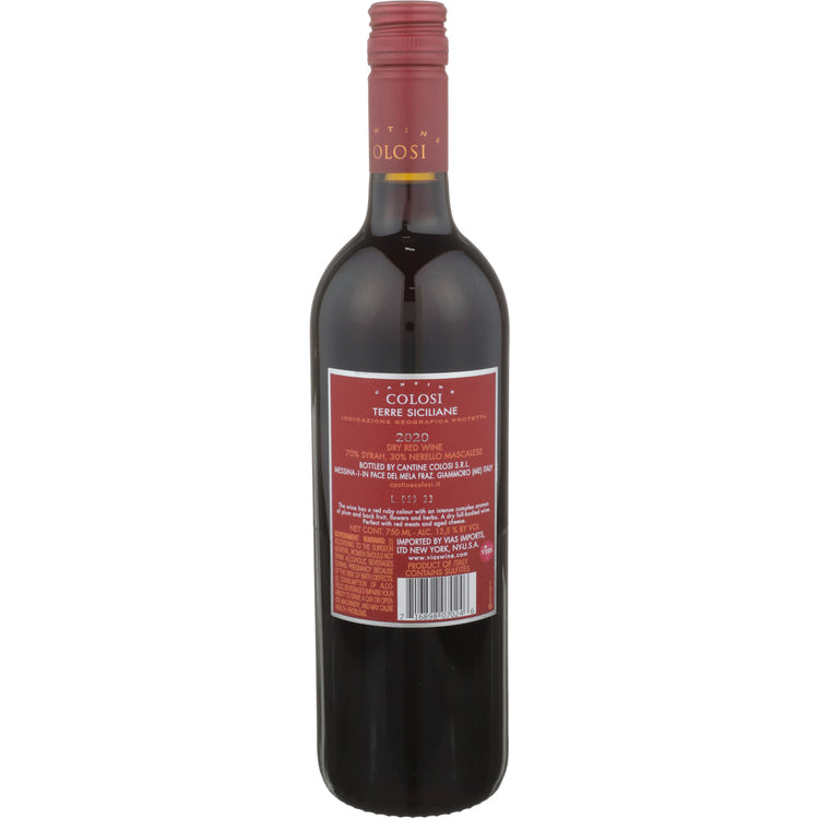 Cantine Colosi Terre Siciliane Rosso 2020 - 750ML