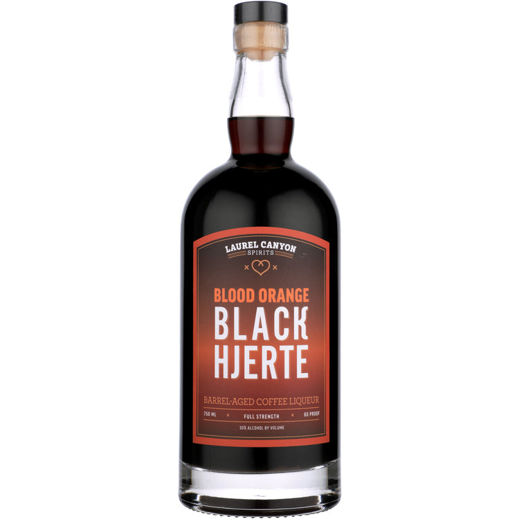 Black Hjerte Coffee Liqueur Barrel Aged Blood Orange 60 - 750ML