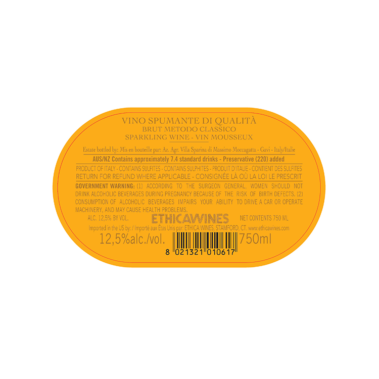 Villa Sparina Brut Italy - 750ML