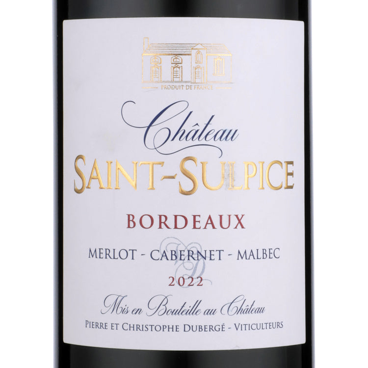 Chateau Saint Sulpice Bordeaux Rouge 2022 - 750ML
