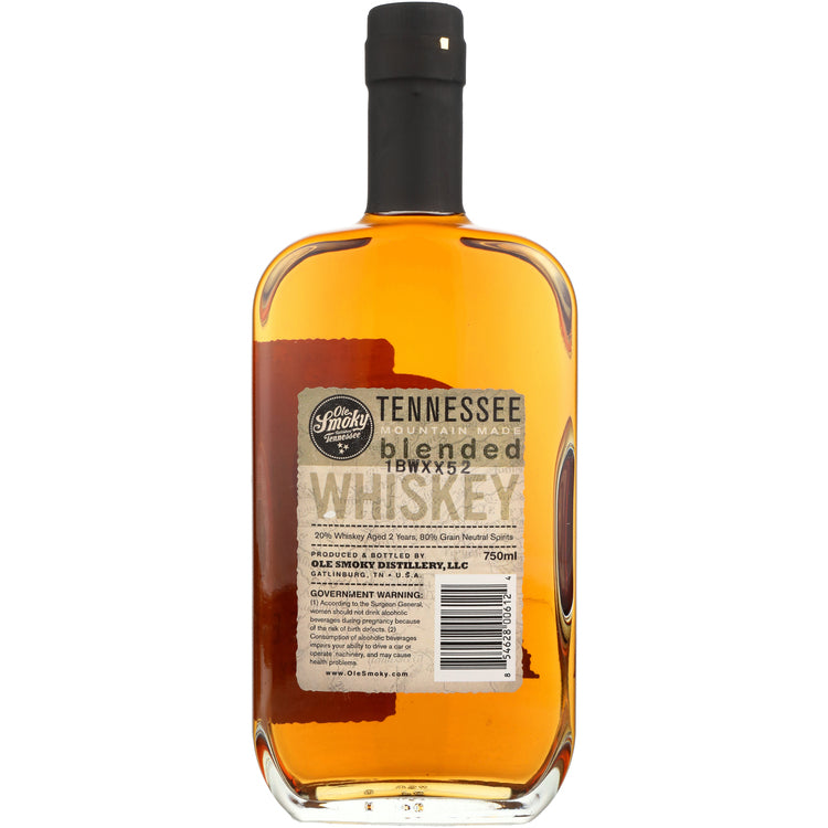 Ole Smoky Blended Whiskey Mountain Made 80 - 750ML