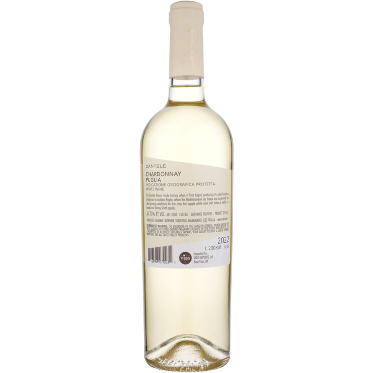 Cantele Chardonnay Puglia 2022 - 750ML