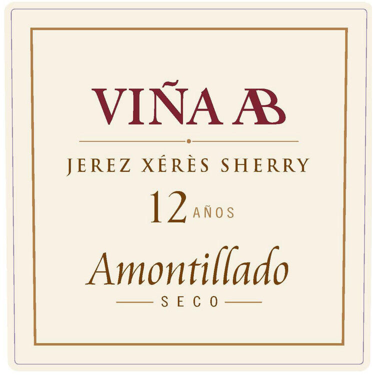 Vina Ab Sherry Amontilado Fino - 375ML