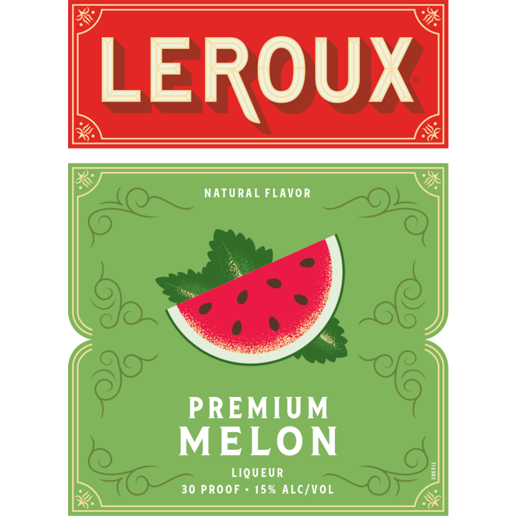 Leroux Melon Liqueur 30 - 1.0L