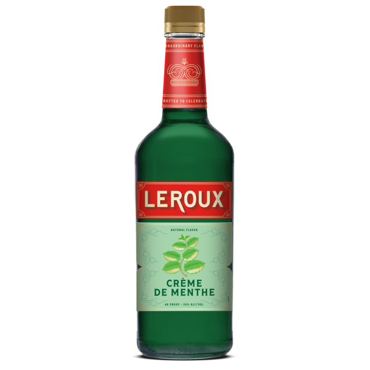 Leroux Creme De Menthe 48 - 750ML