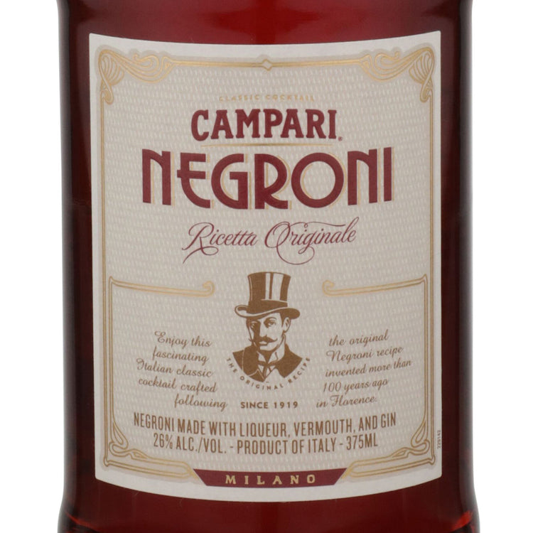 Campari Negroni Cocktail Ricetta Originale 52 - 375ML