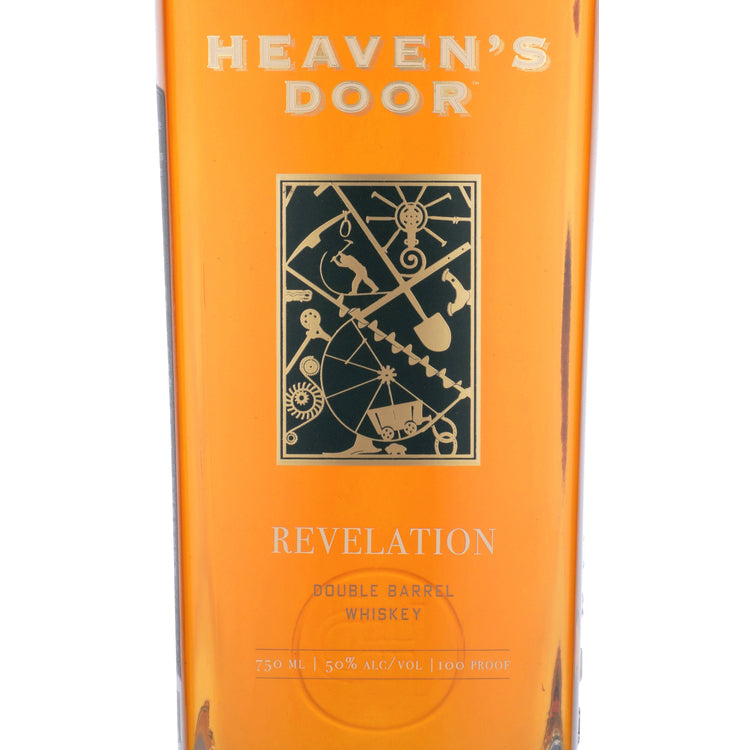 Heaven's Door Double Barrel Whiskey Revelation 100 - 750ML - Front Label
