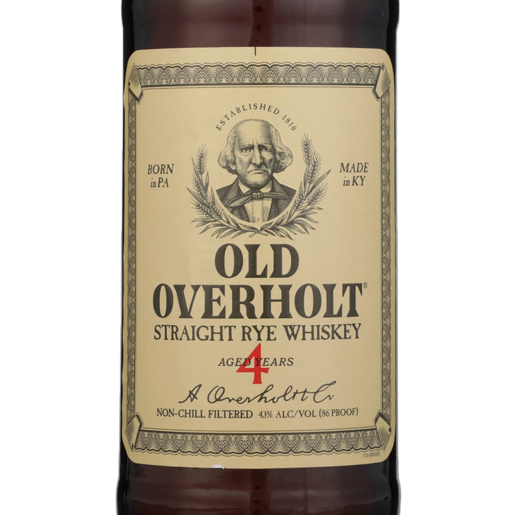 Old Overholt Straight Rye Whiskey 4 Yr 86 - 1.0L
