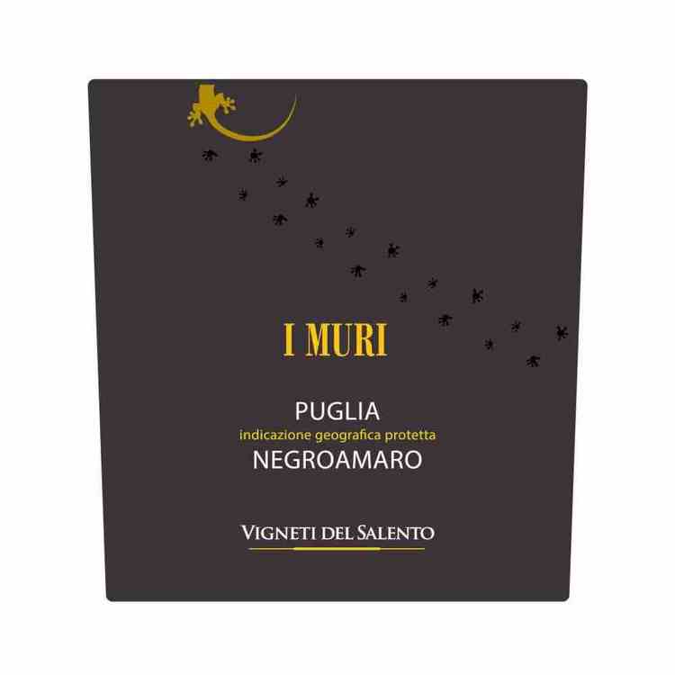 I Muri Negroamaro Puglia 2020 - 750ML - Front Label