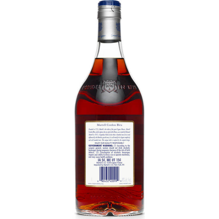 Martell Cognac Cordon Bleu Grand Classic 80 - 1.0L
