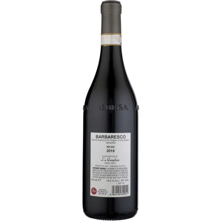 La Ganghija Barbaresco 2018 - 750ML