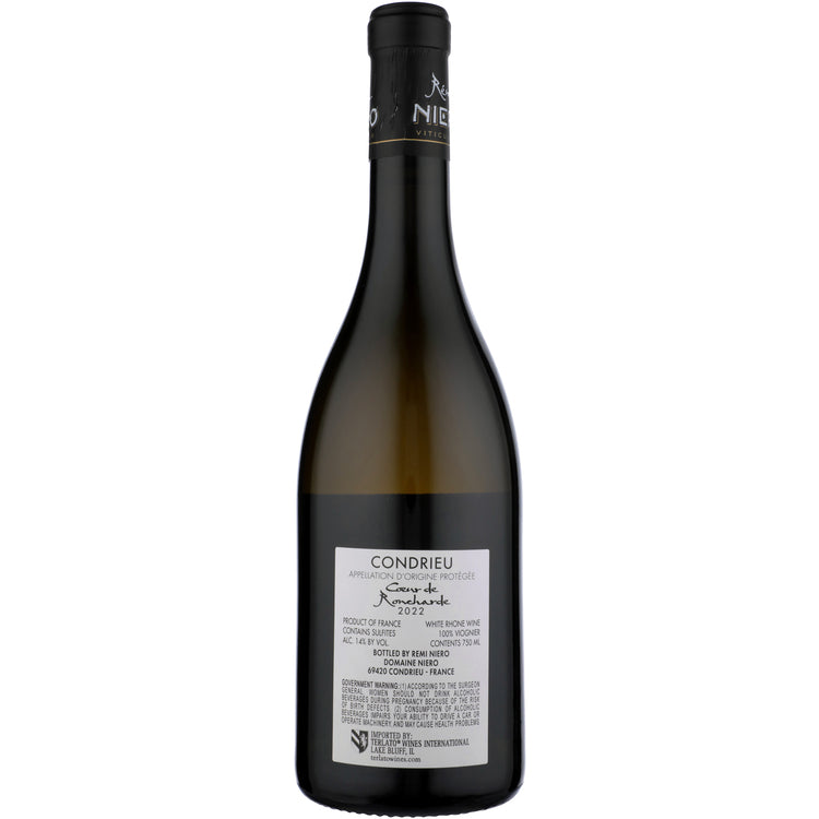 Remi Niero Condrieu Coeur De Roncharde 2022 - 750ML