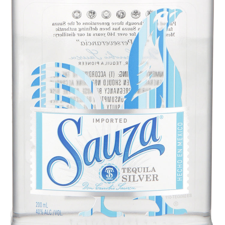 Sauza Tequila Hacienda Silver 80 - 200ML - Front Label