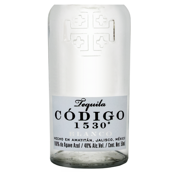 Codigo 1530 Tequila Blanco 80 - 50ML - Front Label