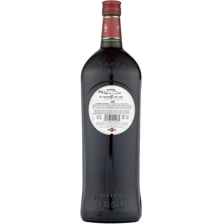 Martini Vermouth Rosso - 1.5L - Back