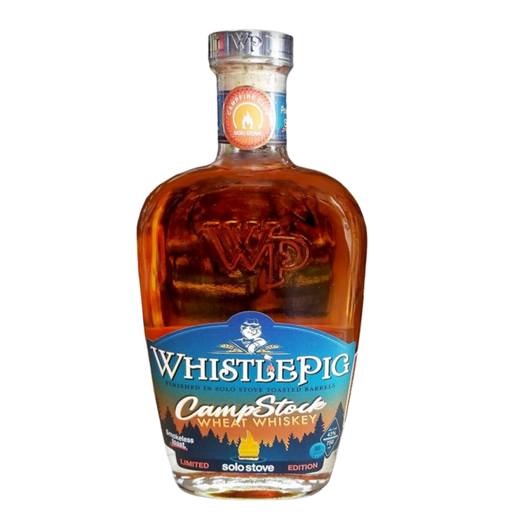 Whistlepig Wheat Whiskey Campstock Solo Stove Toasted Limited Edition - 750ML - Front