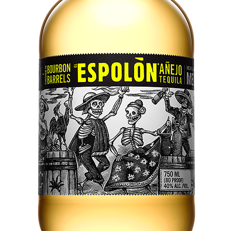Espolon Tequila Anejo Finished In Bourbon Barrels 80 - 750ML - Front Label