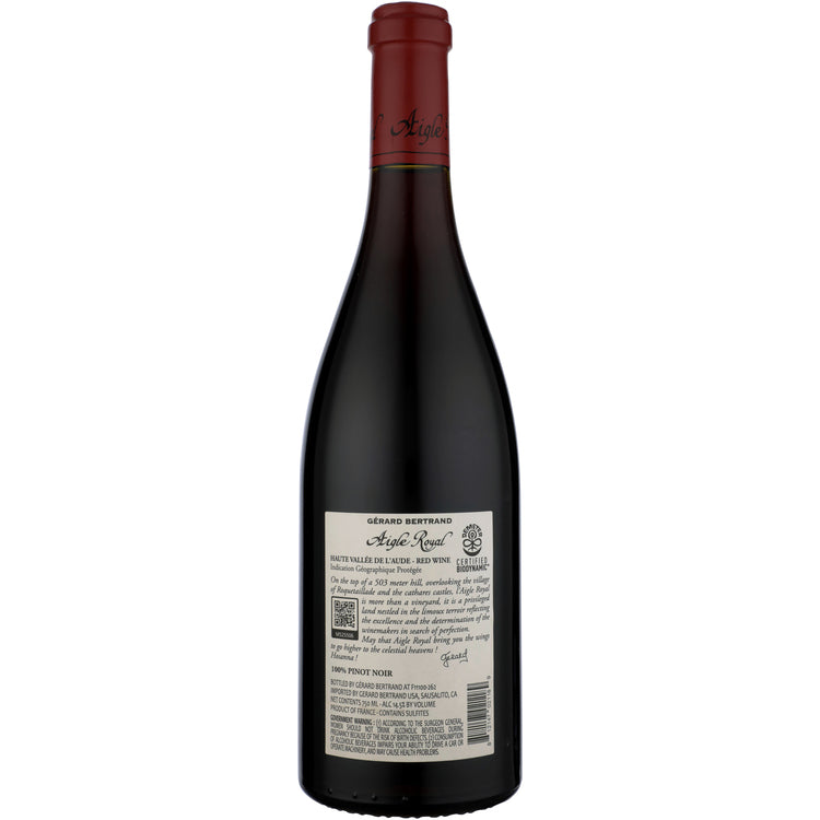 Gerard Bertrand Rouge Haute Vallee De L'Aude Aigle Royal 2020 Wood Box - 750ML