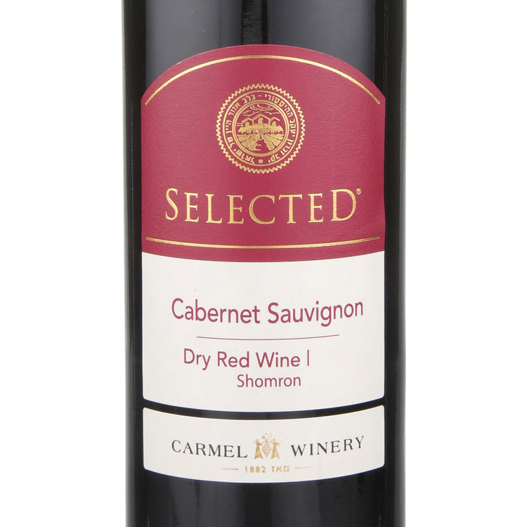 Carmel Winery Cabernet Sauvignon Selected Shomron - 750ML - Front Label