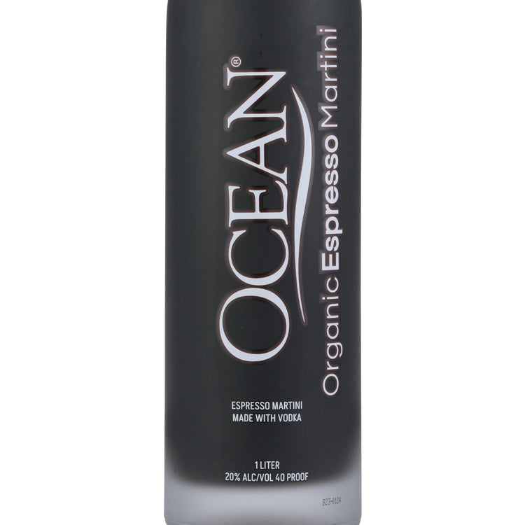 Ocean Espresso Martini Flavored Vodka 40 - 1.0L - Front Label