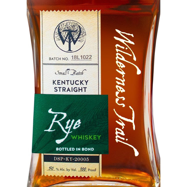 Wilderness Trail Straight Rye Whiskey Small Batch Bottled In Bond Swee - 750ML - Front Label