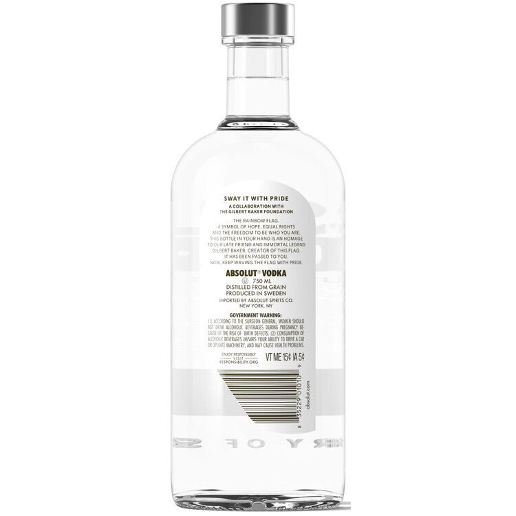 Absolut Vodka Colors Limited Edition 80 - 750ML