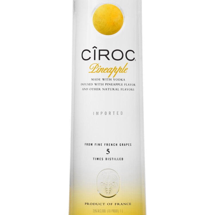 Ciroc Pineapple Flavored Vodka 70 - 1.0L