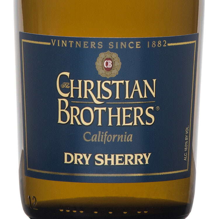 Christian Brothers Dry Sherry California - 1.5L - Front Label