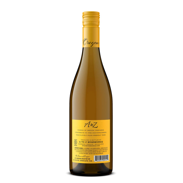A To Z Wineworks Pinot Gris Oregon - 750ML