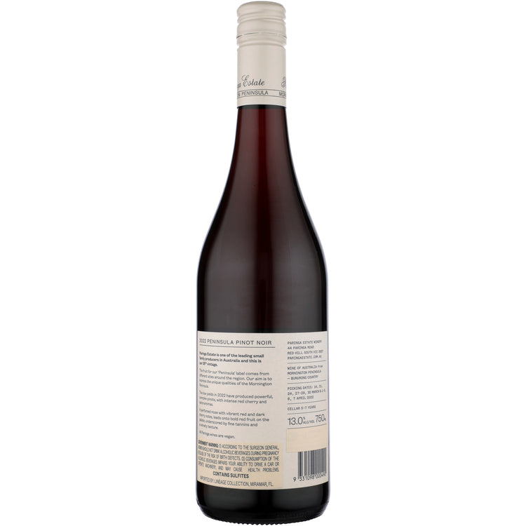 Paringa Estate Peninsula Pinot Noir Mornington Peninsula 2022 - 750ML