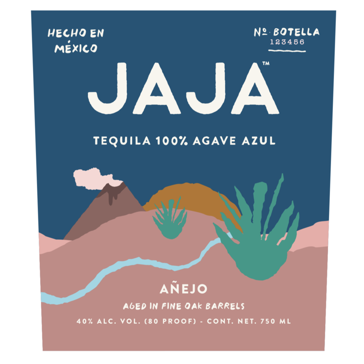 Jaja Tequila Anejo 80 - 750ML - Front Label