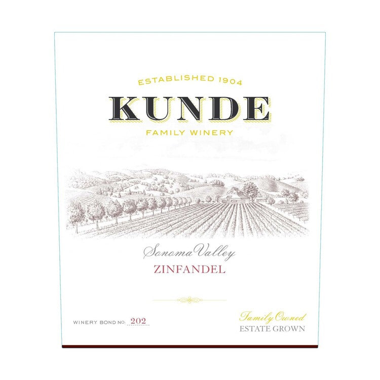 Kunde Family Estate Zinfandel Sonoma Valley 2021 - 750ML