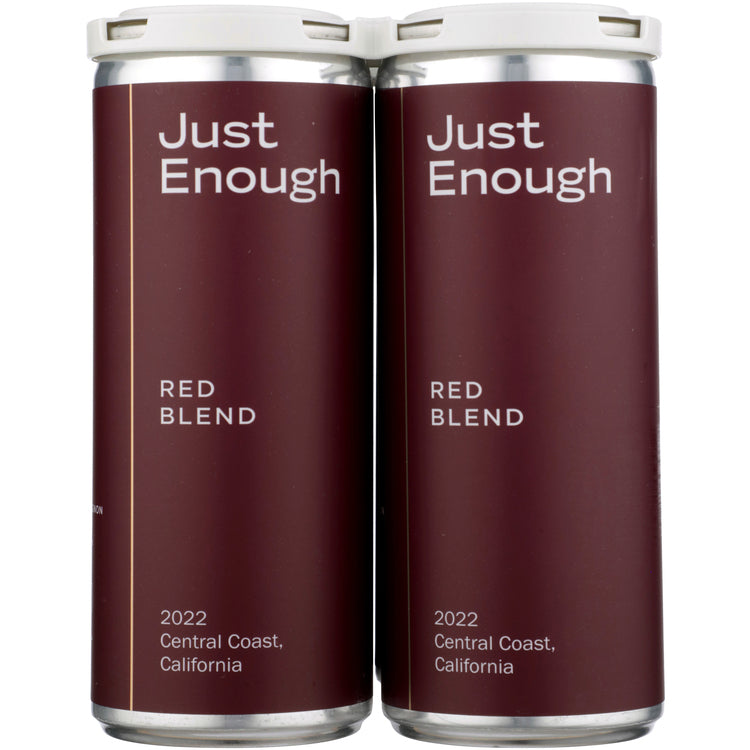 Just Enough Red Blend Central Coast 2022 - 250ML