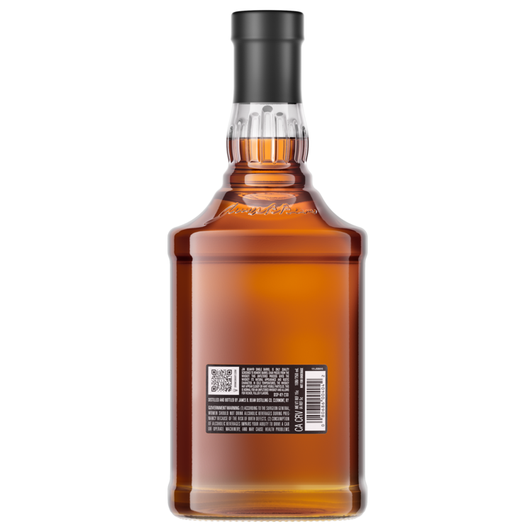 Jim Beam Straight Bourbon Single Barrel Selected Batch 108 - 750ML - Back