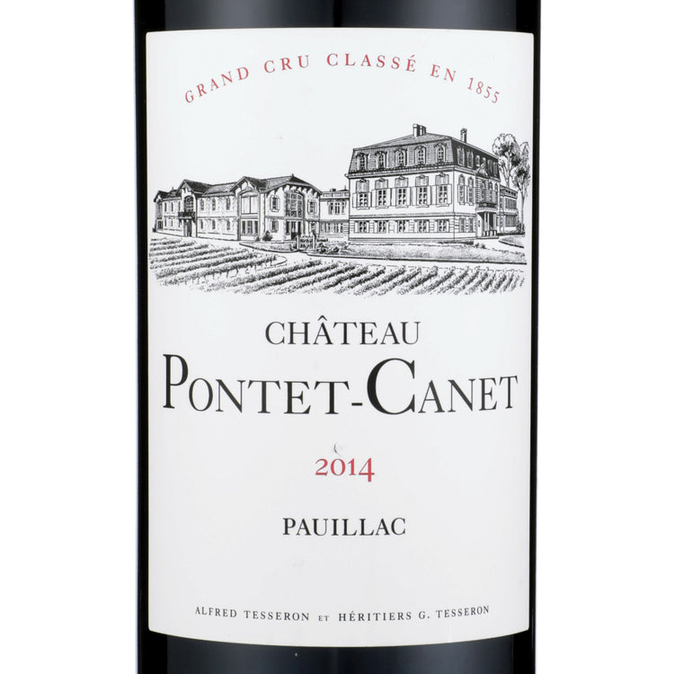Chateau Pontet Canet Pauillac 2014 Wood Box - 750ML