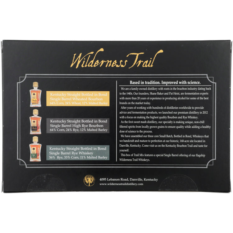 Wilderness Trail Bourbon Combo Wheated, Bourbon & Rye Bottled In Bond - 50ML