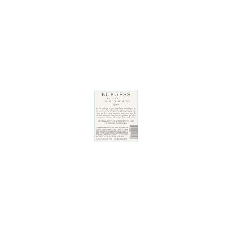 Burgess Red Blend Alpinist Napa Valley 2019 - 1.5L