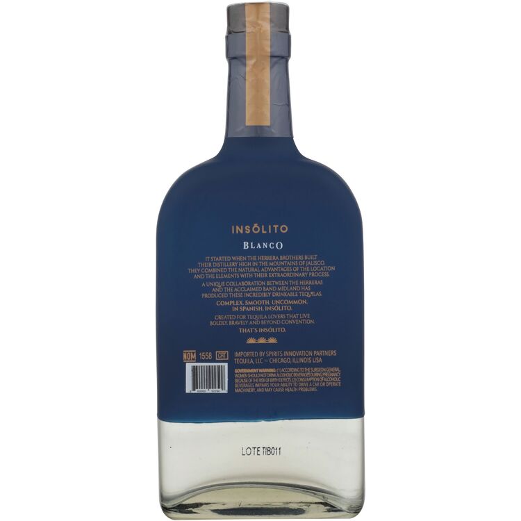 Insolito Tequila Blanco 80 - 750ML