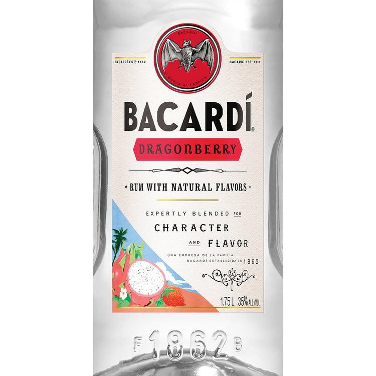 Bacardi Dragon Berry Flavored Rum 70 - 1.75L