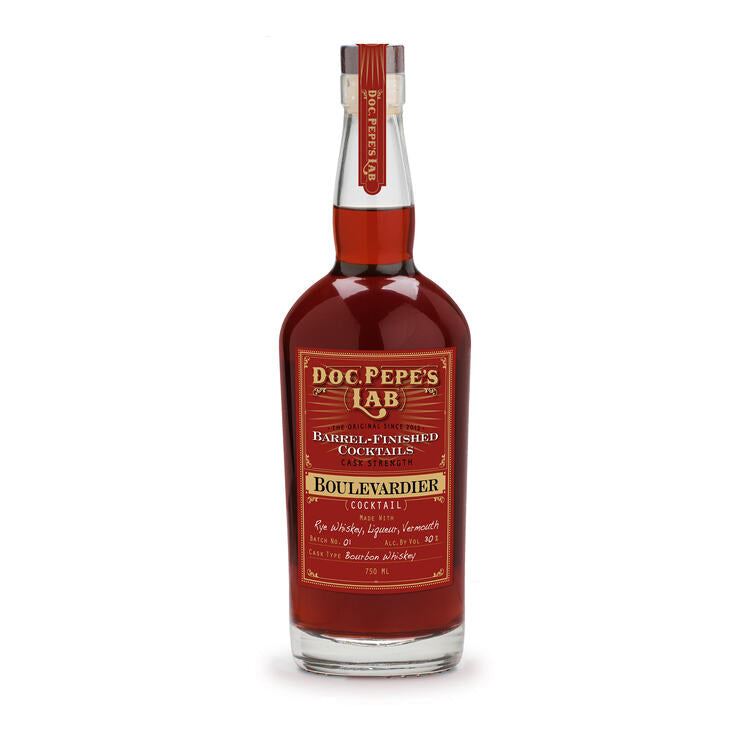 Doc. Pepe's Lab Boulevardier Barrel Finished Cocktail 60 - 750ML - Front
