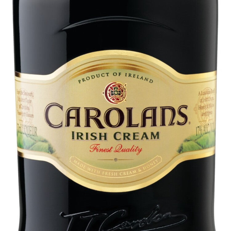 Carolans Cream Liqueur 34 - 1.0L - Front Label