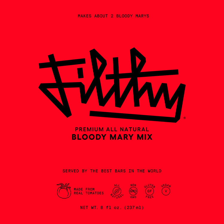 Filthy Bloody Mary Mix - 8 Z - Front Label